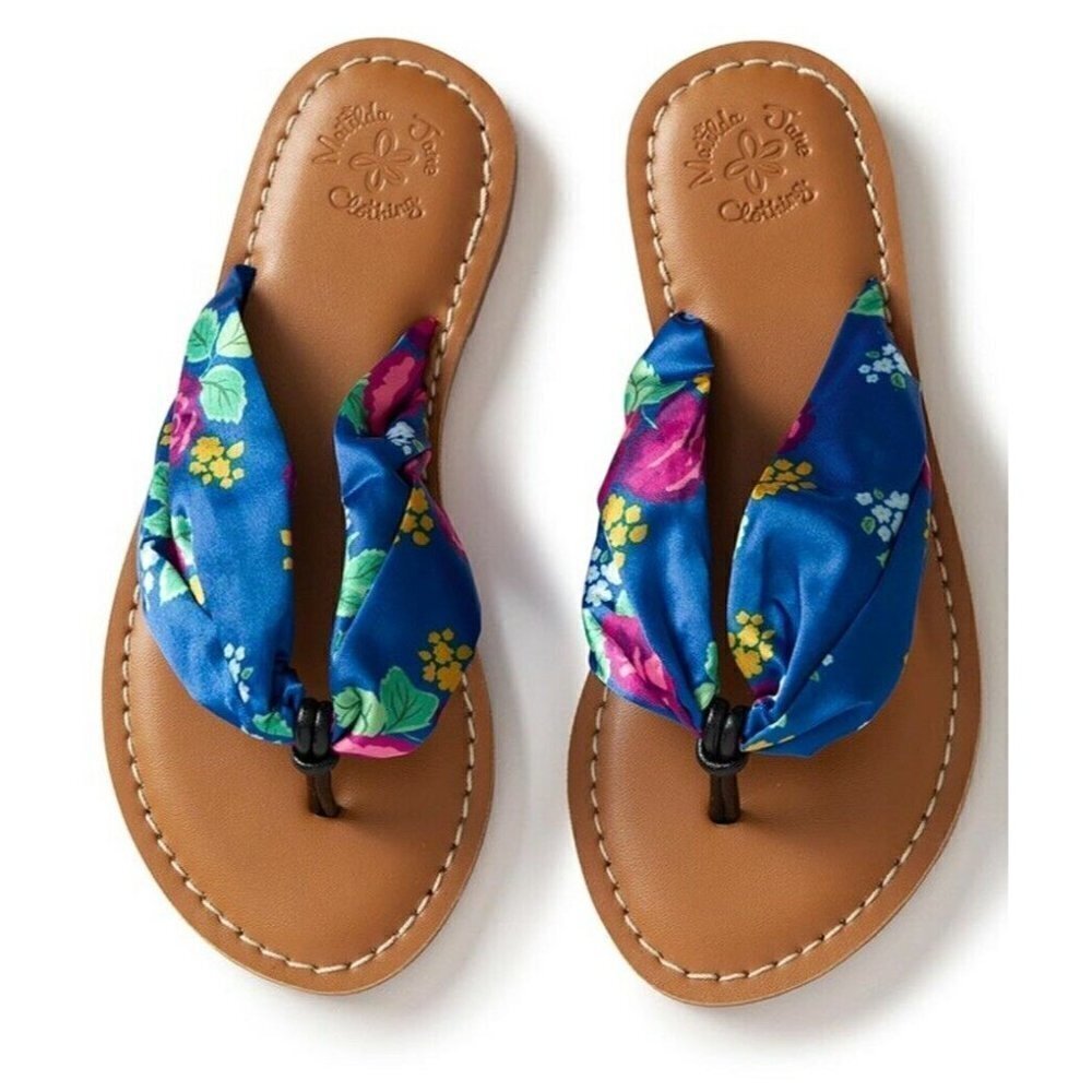 Matilda Jane Brilliant Daydream Seashore Sandals FlipFlop Toddler 10  NWT